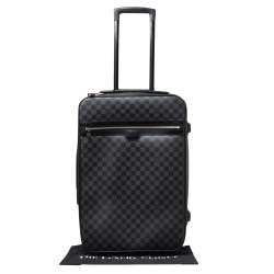 Pre Owned حقيبة سفر لوي فيتون بيغاز كانفاس دامييه غرافايت 55