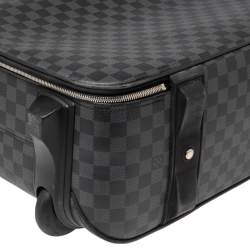 Pre Owned حقيبة سفر لوي فيتون بيغاز كانفاس دامييه غرافايت 55