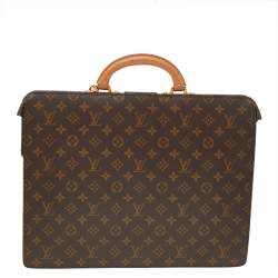 مملوكة مسبقًا حقيبة مستندات لوي فيتو سيرفيتي فيرموار كانفاس مونوغرامي