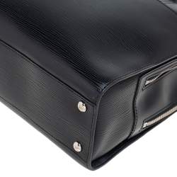 Pre Owned Louis Vuitton Epi Leather Bassano GM Briefcase 