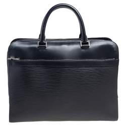 Pre Owned Louis Vuitton Epi Leather Bassano GM Briefcase 
