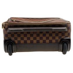 Pre Owned Louis Vuitton Damier Ebene Canvas Pegase 45 Luggage
