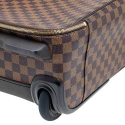 Pre Owned Louis Vuitton Damier Ebene Canvas Pegase 45 Luggage