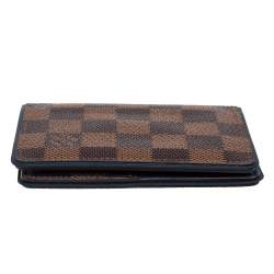 Pre Owned Louis Vuitton Damier Ebene Canvas Pocket Organizer