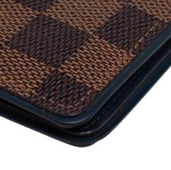 Pre Owned Louis Vuitton Damier Ebene Canvas Pocket Organizer
