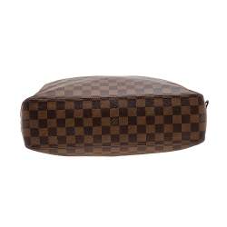 Pre Owned Louis Vuitton Damier Ebene Canvas Jake Bag
