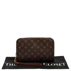 Pre Owned Louis Vuitton Monogram Canvas Orsay Clutch