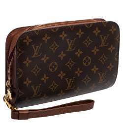 Pre Owned Louis Vuitton Monogram Canvas Orsay Clutch
