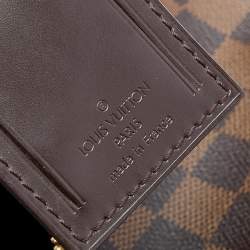 Louis Vuitton Damier Ebene Canvas Keepall 50 Bag