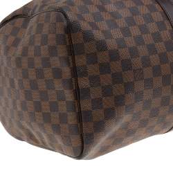 Louis Vuitton Damier Ebene Canvas Keepall 50 Bag