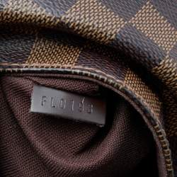 Pre Owned حقيبة لوي فيتون ديستريكت كانفاس دامييه إيبين متوسطة