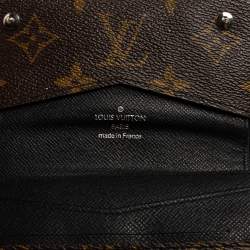 مملوكة مسبقًا Louis Vuitton Monogram Canvas Portfolio Tri-fold Chain Macassar Wallet