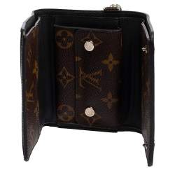 مملوكة مسبقًا Louis Vuitton Monogram Canvas Portfolio Tri-fold Chain Macassar Wallet