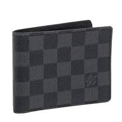 مملوكة مسبقًا Louis Vuitton Damier Graphite Canvas Multiple Wallet