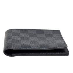 مملوكة مسبقًا Louis Vuitton Damier Graphite Canvas Multiple Wallet
