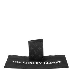 Pre Owned Louis Vuitton Monogram Eclipse Canvas Pocket Organizer