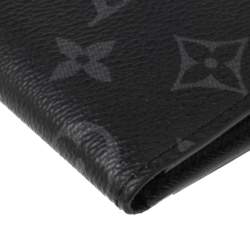 Pre Owned Louis Vuitton Monogram Eclipse Canvas Pocket Organizer