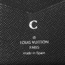Pre Owned Louis Vuitton Monogram Eclipse Canvas Pocket Organizer