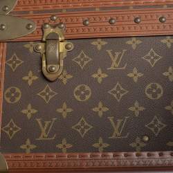 مملوكة مسبقًا Louis Vuitton Monogram Canvas Alzer 70 Trunk Suitcase