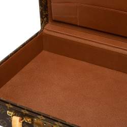 Pre Owned Louis Vuitton Monogram Canvas Trunk President Classeur Briefcase 