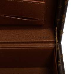Pre Owned Louis Vuitton Monogram Canvas Trunk President Classeur Briefcase 