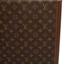 Pre Owned Louis Vuitton Monogram Canvas Trunk President Classeur Briefcase 
