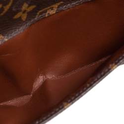 Pre Owned حقيبة كلتش لوي فيتون اورساي كانفاس مونوغرامي 