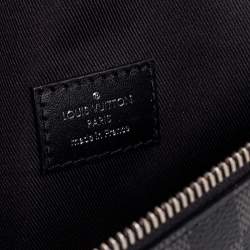 Pre Owned Louis Vuitton Damier Graphite Canvas and Leather Bumbag