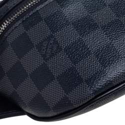 Pre Owned Louis Vuitton Damier Graphite Canvas and Leather Bumbag