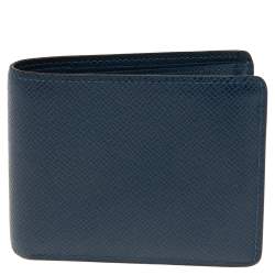 Louis Vuitton Multiple Wallet Monogram Pacific Taiga Blue in Taiga  Leather/Coated Canvas with Silver-tone - US