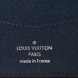 مملوكة مسبقًا محفظة لوي فيتون جلد تياغا أزرق متعددة