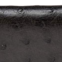 مملوكة مسبقً ا Louis Vuitton Grey Ostrich Pocket Organizer