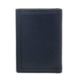مملوكة مسبقًا Louis Vuitton Navy Blue Leather Pocket Organizer 