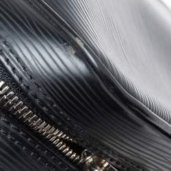 Pre Owned حقيبة مستندات للسفر لوي فيتون بورت جلد إيبي أسود