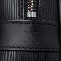 Pre Owned حقيبة مستندات للسفر لوي فيتون بورت جلد إيبي أسود