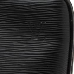 Pre Owned حقيبة مستندات للسفر لوي فيتون بورت جلد إيبي أسود