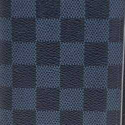 Pre Owned محفظة لوي فيتون برازا جانفاس دامييه غرافايت سوداء