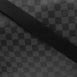 مملوكة مسبقًا حقيبة لوي فيتون ديستريكت كانفاس غرافيت دامييه MM