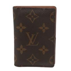 Pre Owned Louis Vuitton Monogram Canvas Pocket Organizer