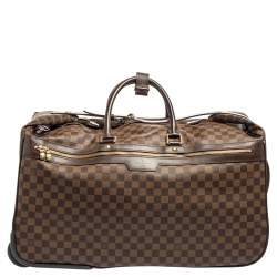Louis Vuitton Damier Ebene Coated Canvas Eole Rolling Luggage
