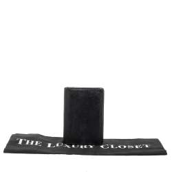 مملوكة مسبقًا محفظة جيب لوي فيتون جلد تياغا أسود