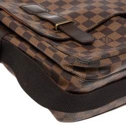 Pre Owned Louis Vuitton Damier Ebene Canvas Broadway Messenger Bag