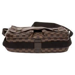 Pre Owned Louis Vuitton Damier Ebene Canvas Broadway Messenger Bag