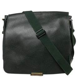 Viktor Taiga Leather Messenger Bag