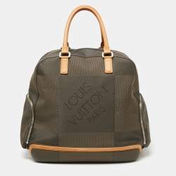 Louis Vuitton, Bags, Louis Vuitton Nylon Damier Aventure Practical Blue  Duffel Travel Overnight Bag