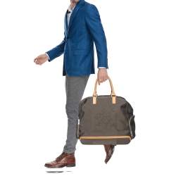 Louis Vuitton Black Damier Geant aventurier Polaire Travel Bag 122lv14