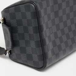 Pre Owned Louis Vuitton Damier Graphite Canvas Dopp Kit Toilet Pouch