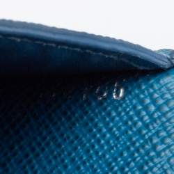 مملوكة مسبقًا محفظة جيب لوي فيتون سيان جلد أيبي