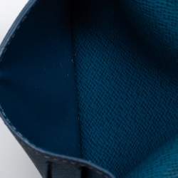 مملوكة مسبقًا محفظة جيب لوي فيتون سيان جلد أيبي