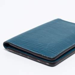 مملوكة مسبقًا محفظة جيب لوي فيتون سيان جلد أيبي